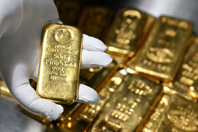 Gold price rises above $5,300 per ounce