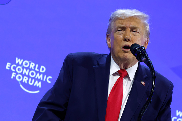 U.S. President Trump Attends World Economic Forum In Davos