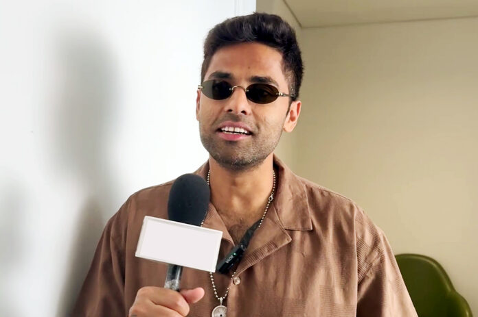 Suryakumar Yadav speaks to the media