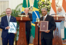 બ્રાઝિલના પ્રેસિડેન્ટ ભારતના પ્રવાસે, બંને દેશ વચ્ચે વ્યાપારિક સમજૂતી