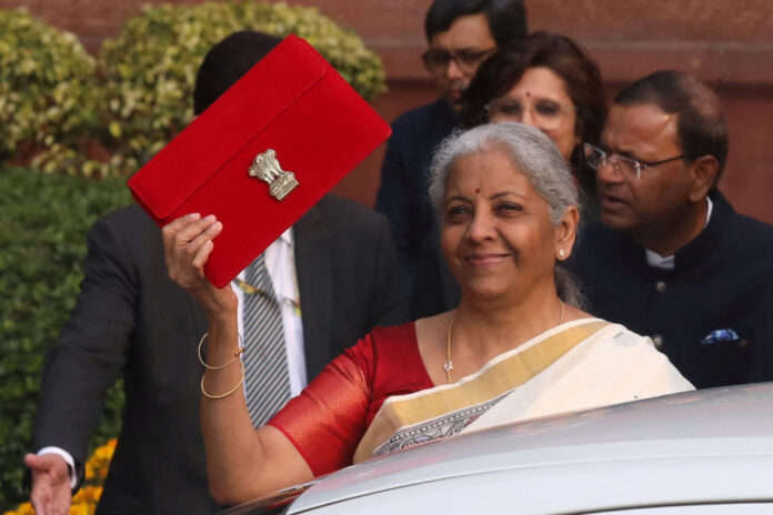FILE PHOTO: India's Finance Minister Nirmala Sitharaman in New Delhi