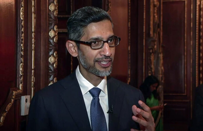 Sundar Pichai speaks after meeting with PM Modi